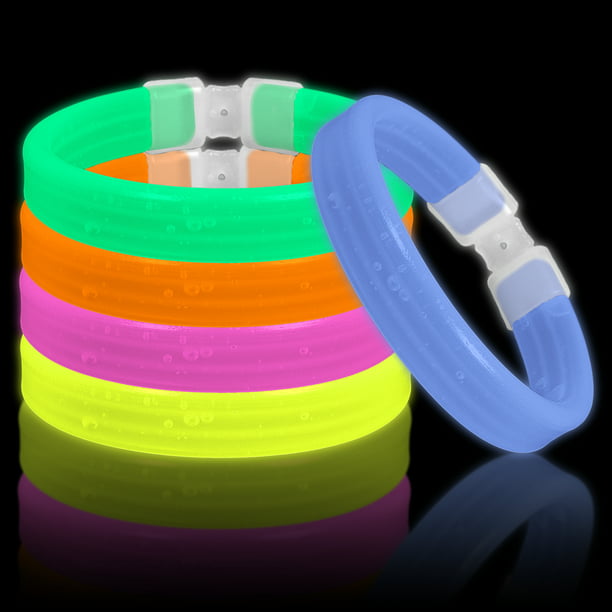 Glow Sticks Bracelets Necklaces Star Jumbo Neon Colors Party Favors Disco Rave